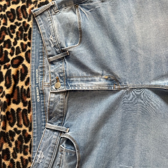 Old Navy Mid Rise Rockstar Jeans, Size 16 - Picture 3 of 5